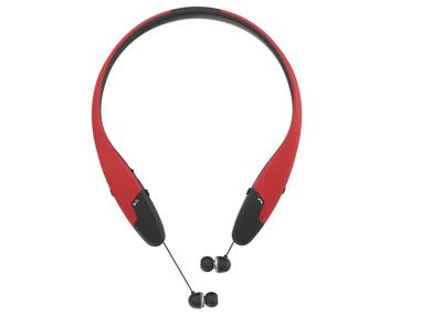 China Lightweight Retractable Bluetooth Neckband Headphones For IPhone / Samsung for sale