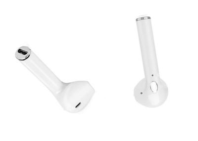 China Noise Canceling Bluetooth Single Earphone With Microphone , White Color for sale