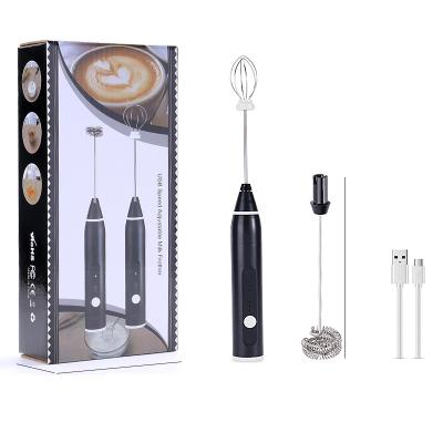 China Viable Wholesale Small Power Mini Electric Steel A Bitter Egg Beater That Rotates Automatically When Pres for sale