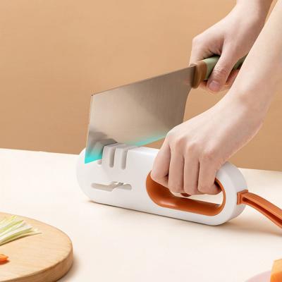 China Factory Price Amazon Sustainable Ceramic Knife Sharpener 4 in 1 Knife Sharpening Kit for sale