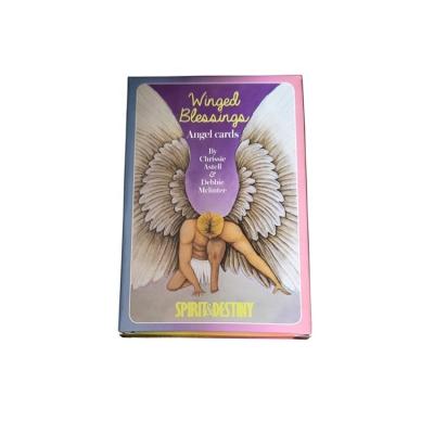 China JP114 Oracle Card Supply Custom Printed Paper Printer Soared Blessings Angel Cards A Great Oracle Therapy Cards For Healing for sale