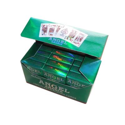 China Supplier Angel Washable 100% Plastic Playing Cards Manufacturer JP128 Plastic Cards Poker For Saudi Arabia Market for sale