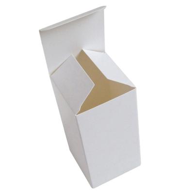 China Multiple Specifications Recycled Logo Small White Box Packaging Available Customized Materials For Gift for sale