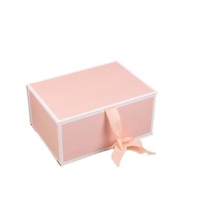 China Multi-Colors Recyclable Customized Universal Flip Cover With Bow Wedding Companion Hand Gift Box Jewelry Gift Packaging Box for sale