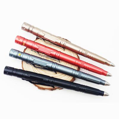 China Promotion outdoor tactical multifunctional pen \ business \ school \ office with light self-defense led tactical pen for sale