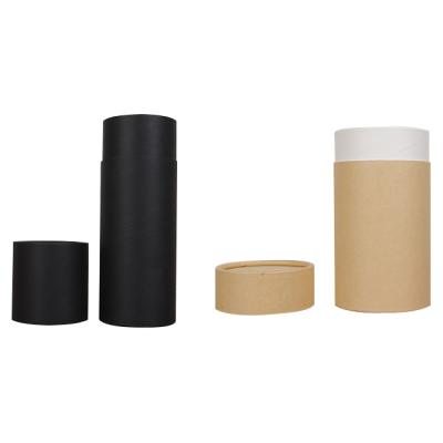 China Recycled Materials Accept Customization Multi-size Cylindrical Kraft Paper Gift Box Paper Cardboard for sale