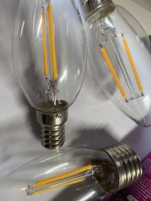 Chine le filament 2w a mené les ampoules, verre économiseur d'énergie mené de PC d'ampoule à vendre