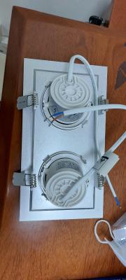 China Het traliewerk 220V leidde Comité Ingebed Rechthoekig van Downlight Te koop