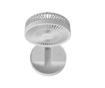 China 5.5w Ip20 5600mah Fan With Night Light Abs Portable Folding Wireless Small for sale