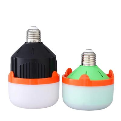 China Nuevo diseño Carga rápida Alta potencia Largo tiempo de trabajo Luz de emergencia LED base E27 B22 Alta luminosidad en venta