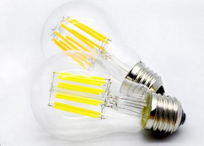 China Bright Globe LED Filament Bulb , Warm White Filament LED Bulb Glass 3300K for sale