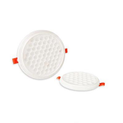 China Round 9w 18w 24w 36w Slim Led Panel Downlight For Hotel Family for sale