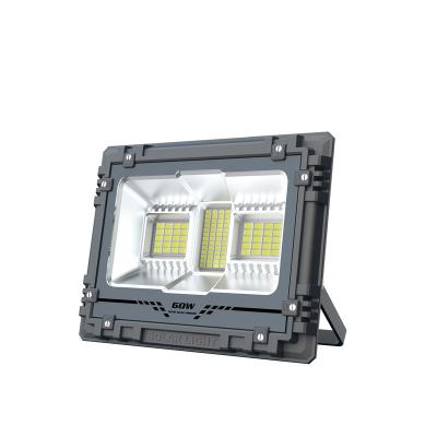 China Bluetooth 60w Solar Rgb Flood Light IP66 For Yard Garden Family Party for sale