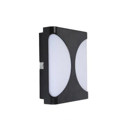 China Modern 6500k Moisture Proof Light Black Garden Waterproof Ac220v for sale