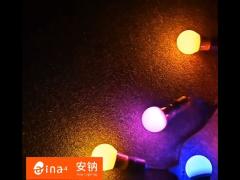 Indoor LED colorful Bulb 3w and 5w with different color of housing for Parties