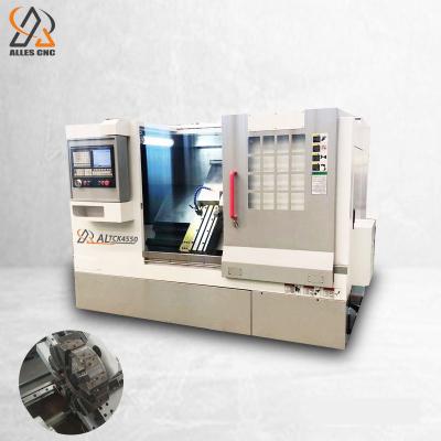 China Machinery Repair Shops Turner Lathe Machine TCK4550 Slope Bed Lathe CNC Lathe Machine for sale