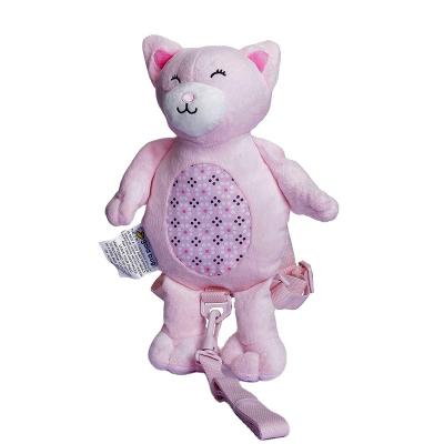 China Take Care of Children Hot Sale Cartoon Fox Train Stuffed Animal Doll Kids Stuffed Animal Toys with Safety Buckle and Pull Belt for Baby Toddler Walking for sale