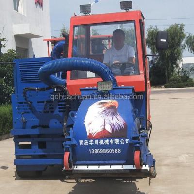 China concrete/vehicle mounted floor/asphalt road floor/steel plate shot blasting machine for sale