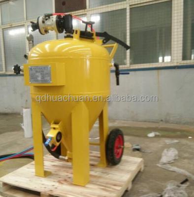 China Building Material Stores Excavator Used Mobile Dustless Sand Blaster Machine for sale