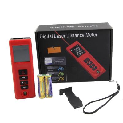 China Distance measuring mini waterproof&dust proof 40m precise laser distance measurer for sale