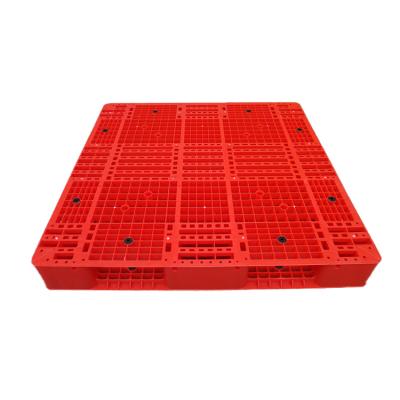 China Double Sided Heavy Duty Stainless Steel HDPE Durable Warehouse Pallet Rack Hygienic Stacking Stacking Plastic Pallet for Food and Transportation for sale