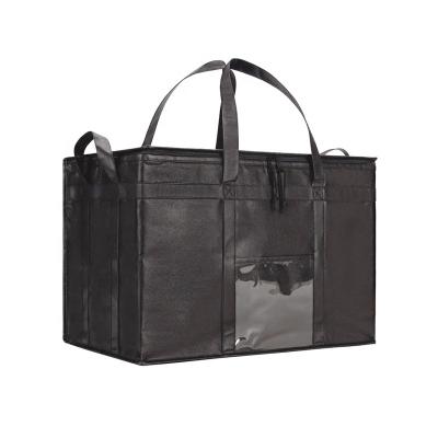 China Insulated Food Delivery Bag Insulated Reusable Grocery Bag For Food Carrying for sale