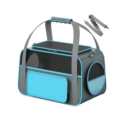 China Durable Soft Pet Carrier For Small Medium Dogs Puppies Cats Durable Cat Carrier With Large Space for sale