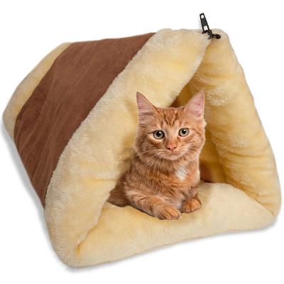 China Heating Tunnel Designed Cat House Bed Collapsible Mat Comfortable for Pets for Travel or Home for sale