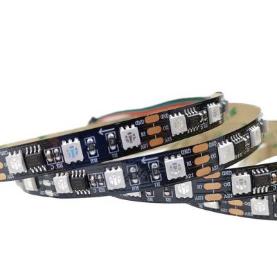 China Garden Customized High Quality Programmable LED Strip RGB High Brightness 10mm IP20 IP65 LED Strip for sale