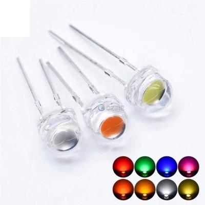 China Super bright hot sale wholesale 4.8mm LED photo diode small price around big cup 5mm diode led for sale