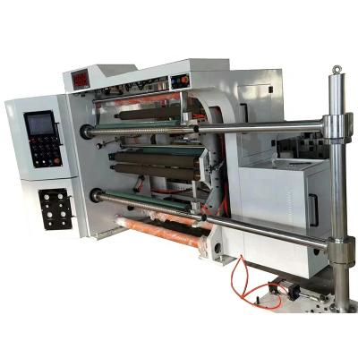 China Hotels High Speed ​​Slitter Rewinder Slitting Rewinding Machine For Thermal Roll Paper Stretch Film Paper for sale