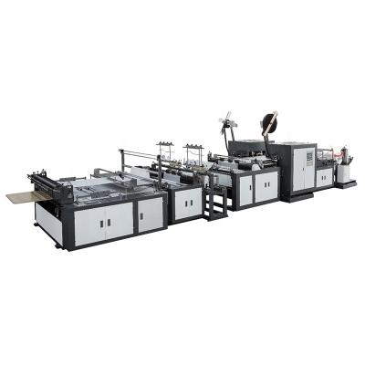 China Factory built non woven fabrics sewing, cutting and iroining machine for sale