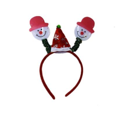 China 2021 Party New Style Hot Christmas Glow Headband Yiwu Produced Wholesale Cheap Toys for sale