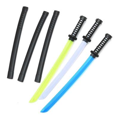 China Colorful Stage Performances Children's Toys Music Lighting LED Lighting Hot Selling Samurai Sword Set Game for sale