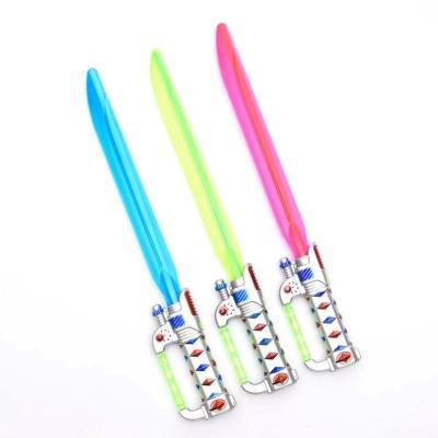 China Cool Luminescent LED Music Sword Children's Laser Sword Game for sale