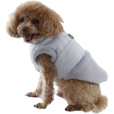 China 2021 Sustainable New Style Warm Pet Apparel Sleeveless Designers Coat Dog Clothes Winter for sale