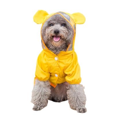 China Viable Wholesale Waterproof Large Dog Rain Coat Raincoat For Dog Rain Jacket Dog for sale