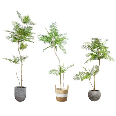 China Wholesale Hot Sale 120cm Artificial Jacaranda Plant Home Artificial Jacaranda Tree New Design For Home Office Mall Cafe for sale