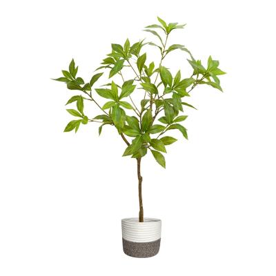 China Wholesale Artificial Osmanthus Tree Plants Home 90cm Artificial Tree New Design For Home Ministry Mall Cafe for sale