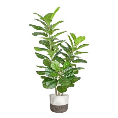 China Wholesale 121cm Home Fake Fig Tree Artificial Rigged Plant Artificial Fig Tree New Design For Home Office Mall Store for sale