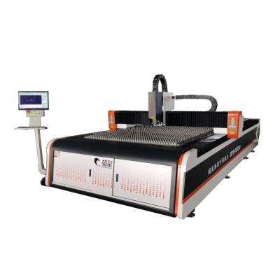 China Water Cooled Automatic Laser Fiber Engraving Machine 1500*3000mm Metal Sheet Laser Cutting Machine for sale