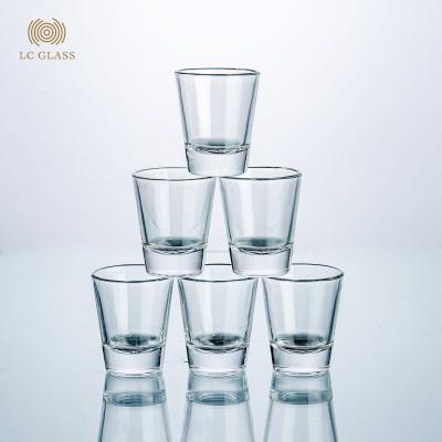 China High Quality and Viable Shot Glass 50ml/1.5oz Espresso Custom Logo Shot Glass for sale