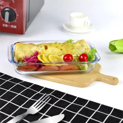 China Sustainable new design glass baking dish made in China for sale