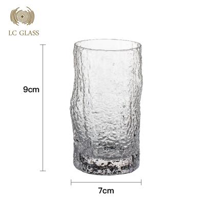 China Top-gradeCreative Customized Etched Special Stocked Whiskey Glass for sale