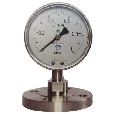 China For Media Stainless Steel Gaseous And Liquid Pressure Gauge - Diaphragm Pressure Gauge YM Series for sale