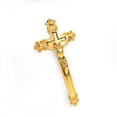 China European Style Manufacturers Supply Wholesale Hot Sale Funeral Cross Decoration Caskets Christian Casket for sale