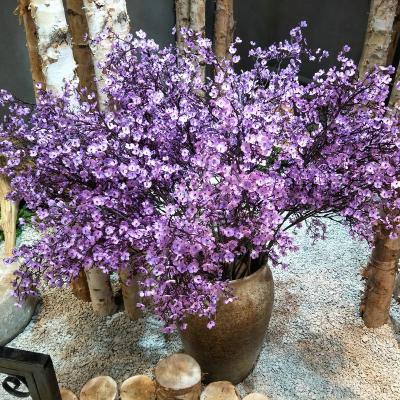 China Cheap Artificial Plants and Artificial Flower Silk Flower Wholesalers Simulation Gypsophila Cloth Flowers for sale