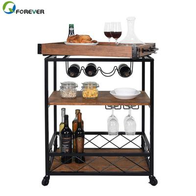 China PANEL Mobile Kitchen Storage Cart Storage Cart Small Rolling Desk Supplement with Wheels Kitchen Room Home Furniture for sale