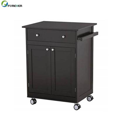 China Kitchen (Other) Adjustable Outdoor Storage Cabinet Cart Casual Rolling Cart for sale