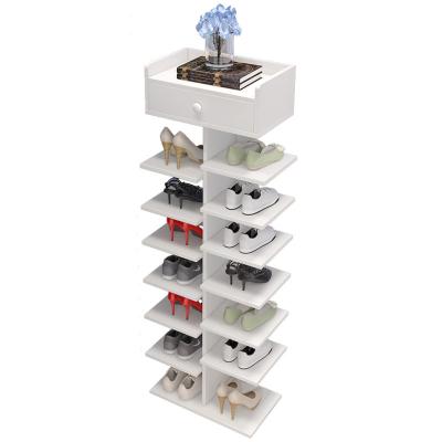 China (Other) Multi-Layers Adjustable Modern Wooden Shoe Organizer Shoe Rack Shelf Storage Cabinet for sale